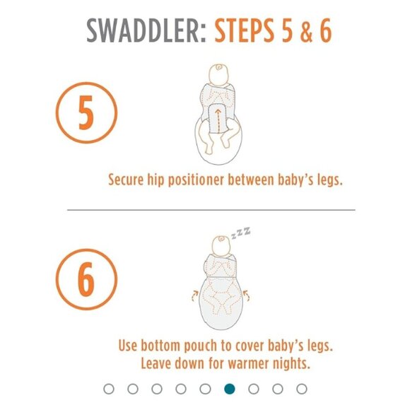 Ergobaby Swaddle Wrap, Original Swaddler, Cupcake - Swacupcake - Picture 16 of 16